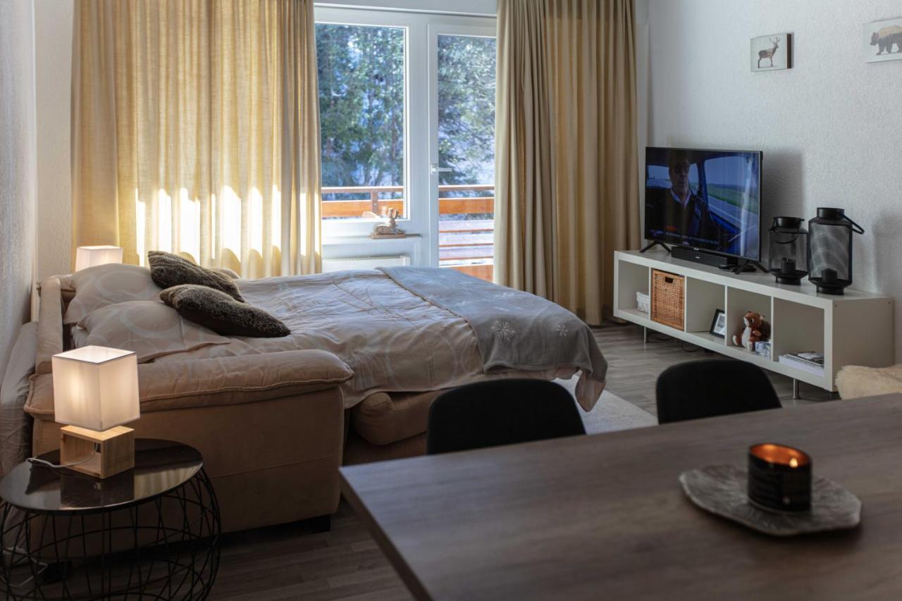 Grand Studio Au Centre De Crans Eksteriør billede